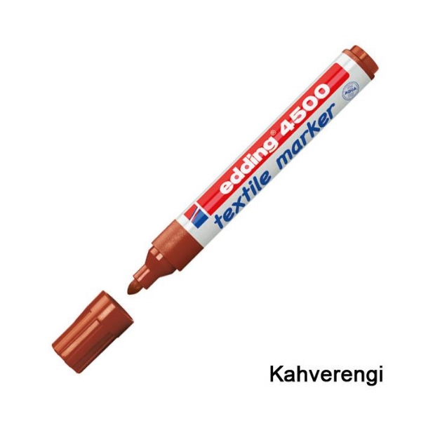 Edding Tekstil Boya Kalemleri 4500 Kahverengi