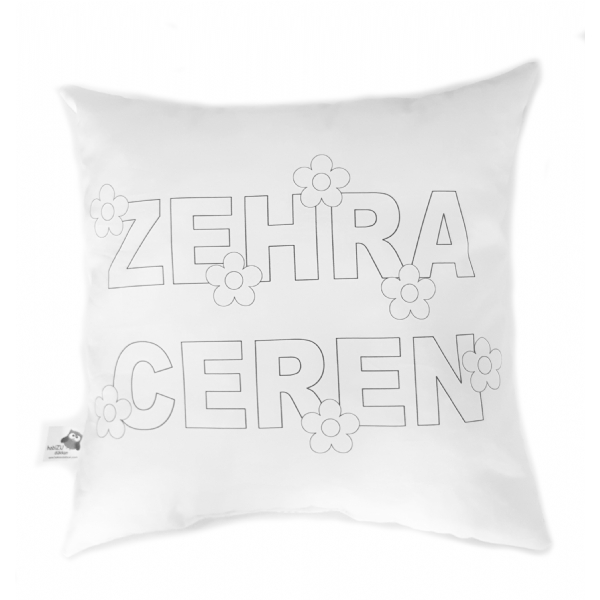 Senboya İsim Yastık Zehra Ceren